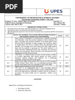 University of Petroleum & Energy Studies: Important Instructions