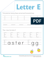 The Letter E: Eeeeee Easter Egg