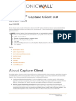 Sonicwall Capture Client 3.0: Release Notes