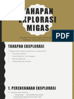 Tahapan Ekplorasi Migas