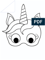 Unicorn Mask PDF
