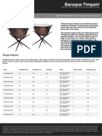 Lefima Baroque Timpani
