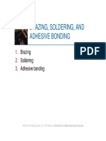 CHP 31 Brazing, Soldering and Adhesive Bonding