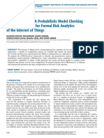 Iotriskanalyzer: A Probabilistic Model Checking Based Framework For Formal Risk Analytics of The Internet of Things