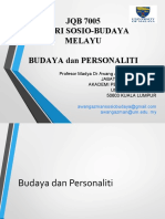 Budaya dan Personaliti di Asia Tenggara