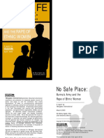 2003 Rape Myanmar Army No-Safe-Place PDF