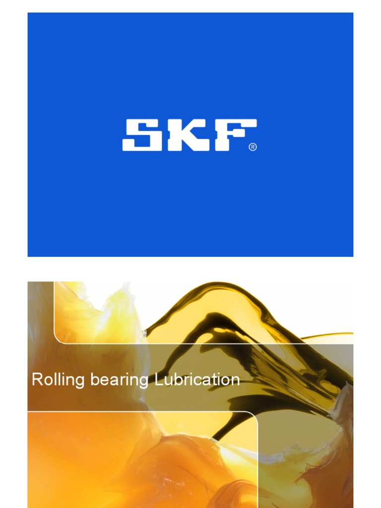 Rolling Bearing Lubrication | PDF | Bearing (Mechanical) | Lubricant