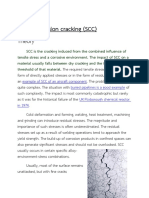 Stress-Corrosion Cracking (SCC) : Theory