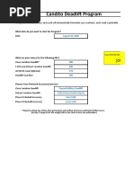 Candito Deadlift Program: What Date Do You Want To Start The Program?