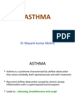 Asthma: DR Mayank Kumar Mishra