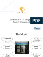 A Solution To ATM Energy and Security Management