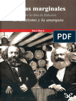 Glosas Marginales Sobre La Obra de Bakunin Â El Estatismo y La Anarquiaâ