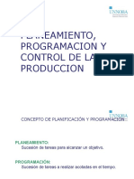 Planificacion y Programacion (Camino Crítico)