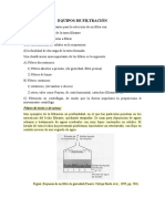 Equipos de Filtración