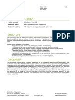 Technical Statement Shelf-Life MetsäBoard Prime FBB 03122019 Prime FBB