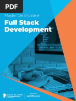 Full Stack Development: Master Certificate in