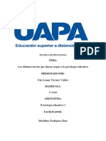 Tarea 1 de Psicología Educativa