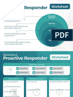 A Proactive Responder Worksheet
