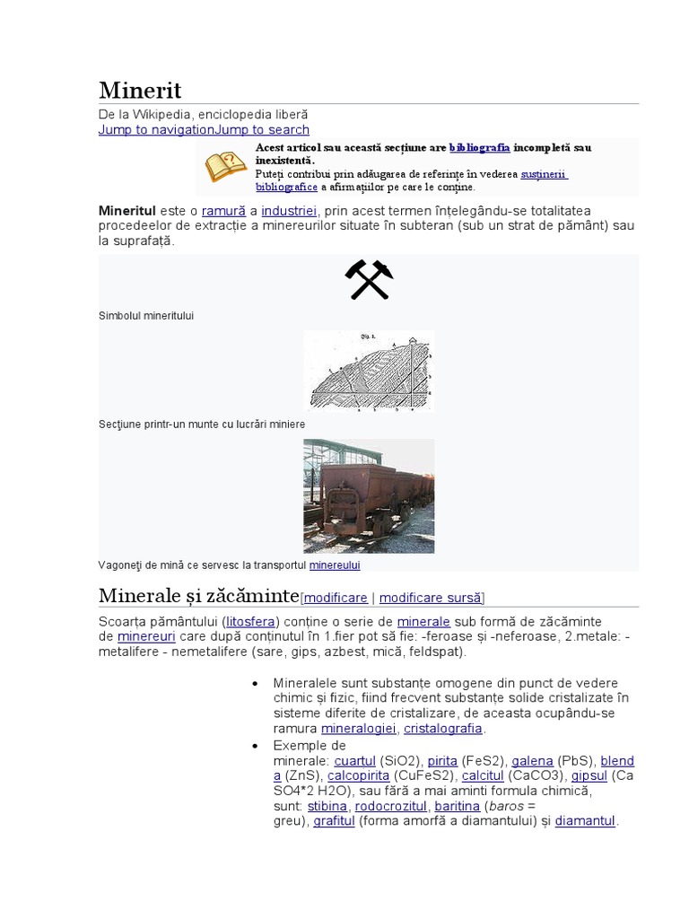 Minerit | PDF