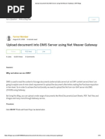 Upload Document Into DMS Server Using Net Weaver Gateway - SAP Blogs