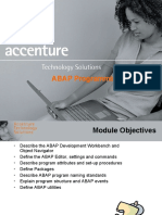 Abap Programming Overview