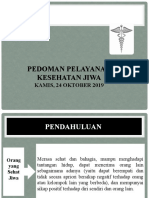 Pedoman Pelayanan Kesehatan