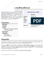 Jean-Pierre Le Goff (Orfèvre) - Wikipédia