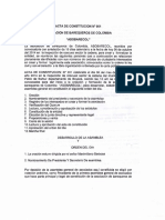 Acta Constitución Public