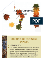 SOURCES OF BUSINESS FINANCE (Compatibility Mode) PDF