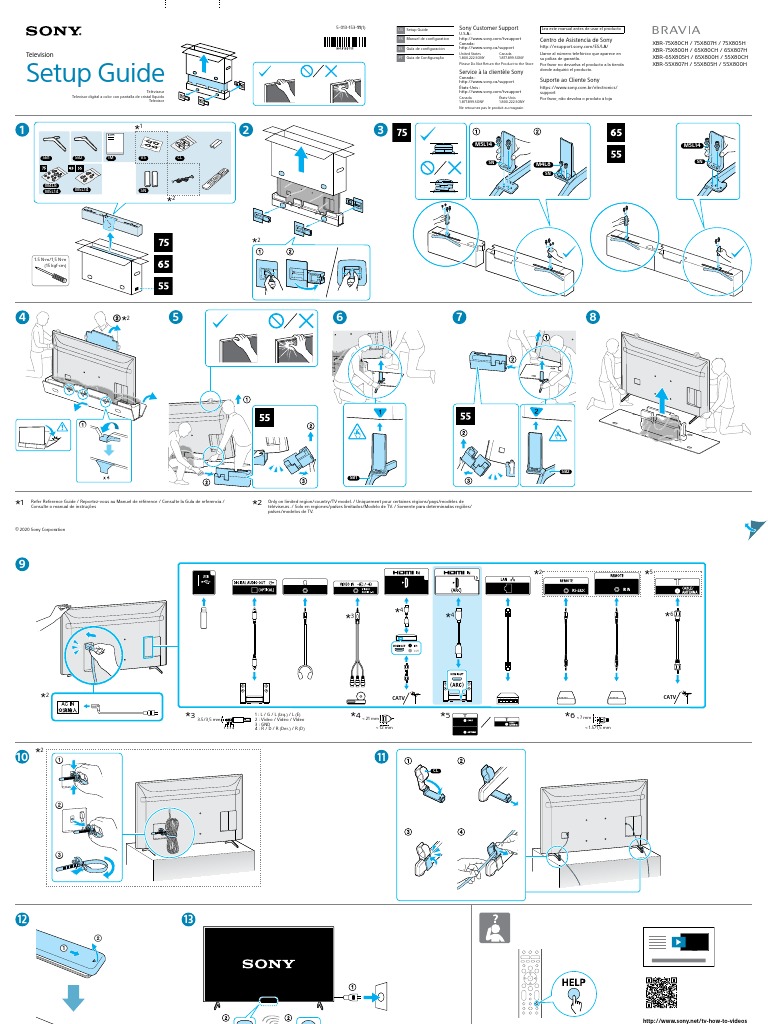 Setup Guide: Television | PDF | Informática y tecnología de la ...