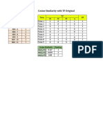 TF-IDF Cosine Similarity for Document Ranking