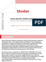 Webinar Gratuito: Shodan