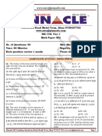 801 Math Question Paper PDF