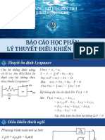 Báo cáo lý thuyết điều khiển hiện đại PDF