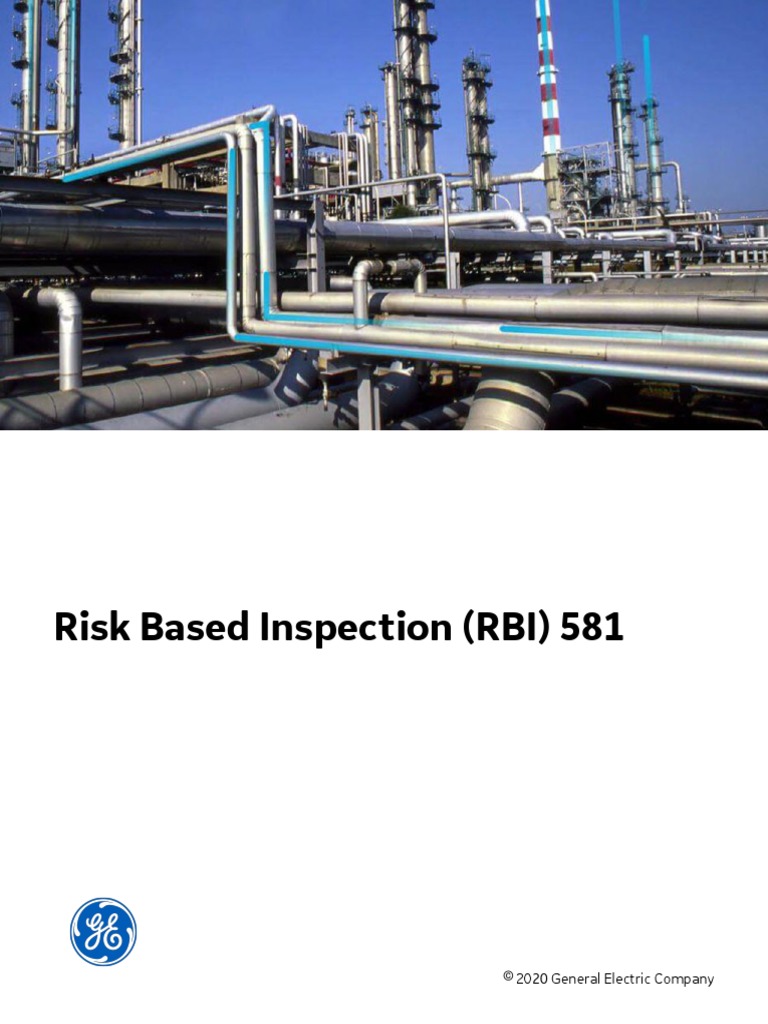 Risk Based Inspection RBI 581 | PDF | Risk | Risk Assessment