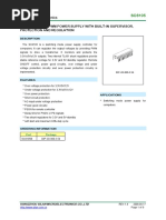 Datasheet Sc6105-Voltage Mode PWM Power Supply