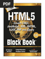 HTML 5 Black Book Covers Css 3 Javascrip