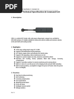 GPS Tracker SMS Command Guide | PDF | Telecommunications Standards ...