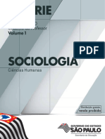 1 A SÉRIE SOCIOLOGIA. Caderno Do Professor Volume 1. Ciências Humanas ENSINO MÉDIO. Nome - Escola - PDF