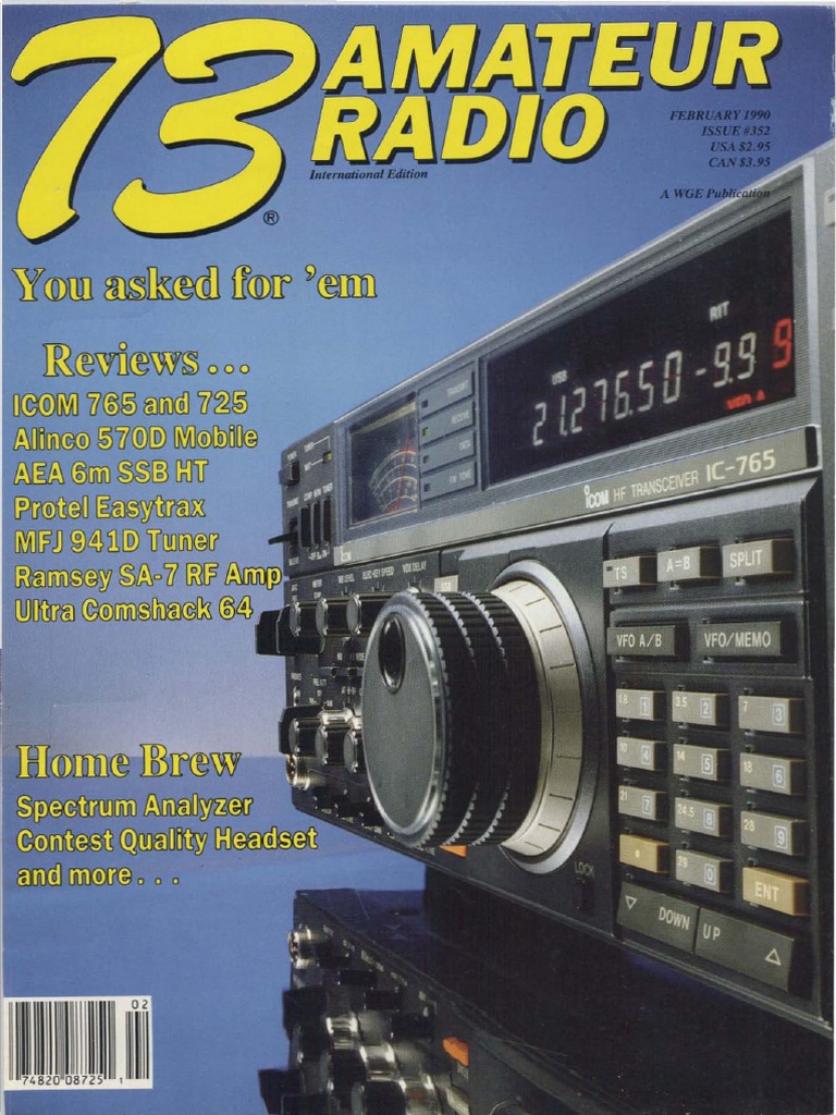 02 February 1990 PDF | PDF | Wireless | Information And 
