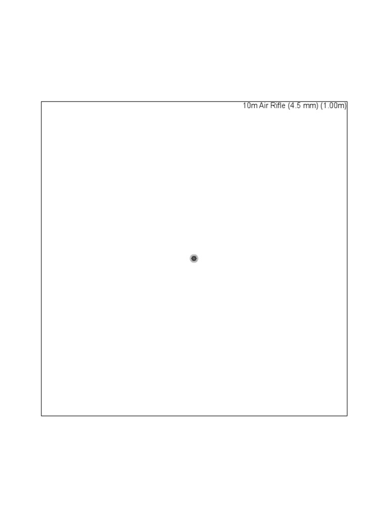 10m Air Rifle Targets PDF | PDF | Firearms | Projectile Weapons