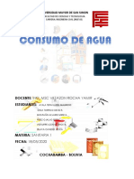 Consumo de Agua PDF