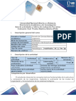 Guía de Actividad y Rúbrica de Evaluación - Pos Tarea - Evaluación Final - Prueba Objetiva Abierta (POA) PDF