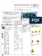 PROCEDIMIENTO PARA LIMPIEZA DE FACHADAS