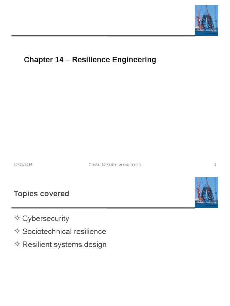 Resilience Engineering in Cybersecurity | PDF | Psychological ...