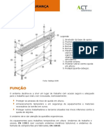 Ficha de Segurança - Andaimes