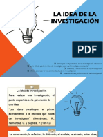 Módulo-La Idea De-Investigación