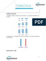 MATEMATICA - GUIA 3. Unidades y Decenas