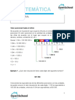 MATEMATICA - GUIA 3.valor Posicional Hasta El Millón