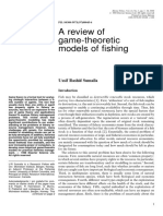 A Review of Game-Theoretic Models of Fishing 1999